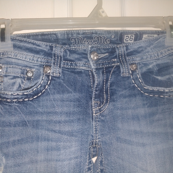 Euc Miss Me 26 jeans 31 inseam - Picture 5 of 7